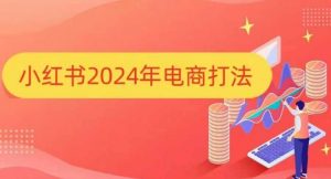 小红书2024年电商打法，手把手教你如何打爆小红书店铺-小毅网创