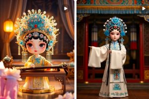 利用AI制做Q版古风娃娃视频，只需三步新手也能做出流量好到爆(附教程+提示...-小毅网创