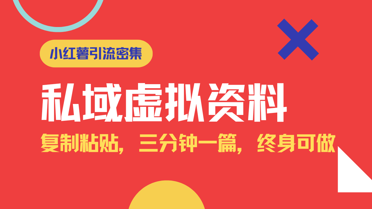 小红书引流私域旅游虚拟资料玩法，复制粘贴，三分钟一篇图文，日入1000... - 小毅网创-小毅网创