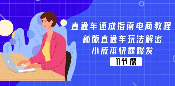 直通车 速成指南电商教程：新版直通车玩法解密，小成本快速爆发(11节 - 小毅网创-小毅网创