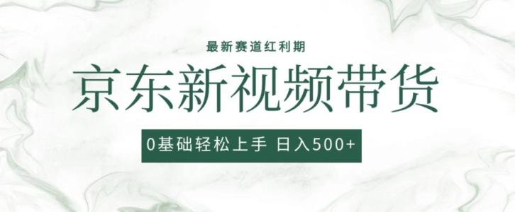2024最新京东视频带货项目，最新0粉强开无脑搬运爆款玩法，小白轻松上手【揭秘】 - 小毅网创-小毅网创