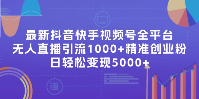 最新抖音快手视频号全平台无人直播引流1000+精准创业粉，日轻松变现5000+ - 小毅网创-小毅网创
