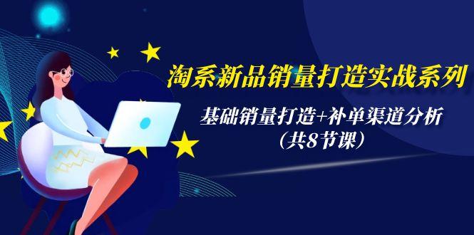 (9962期)淘系新品销量打造实战系列，基础销量打造+补单渠道分析(共8节课) - 小毅网创-小毅网创