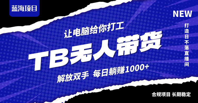 淘宝无人直播最新玩法，不违规不封号，轻松月入3W+ - 小毅网创-小毅网创