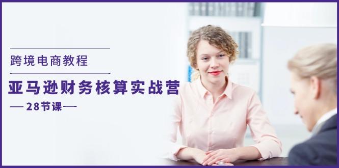跨境电商教程：亚马逊-财务核算实战营(28节课 - 小毅网创-小毅网创