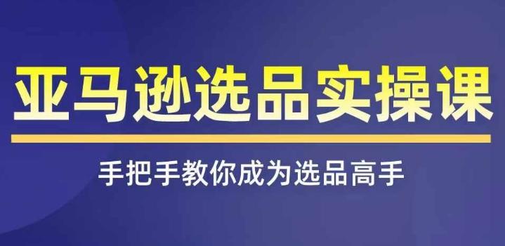 亚马逊选品实操课程，快速掌握亚马逊选品的技巧，覆盖亚马逊选品所有渠道 - 小毅网创-小毅网创