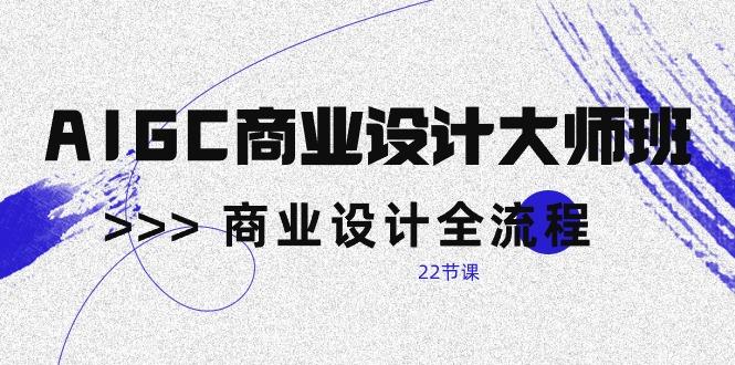 AIGC-商业设计大师班，商业设计全流程(22节课 - 小毅网创-小毅网创