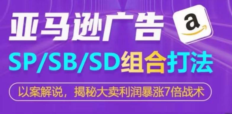 亚马逊SP/SB/SD广告组合打法，揭秘大卖利润暴涨7倍战术 - 小毅网创-小毅网创