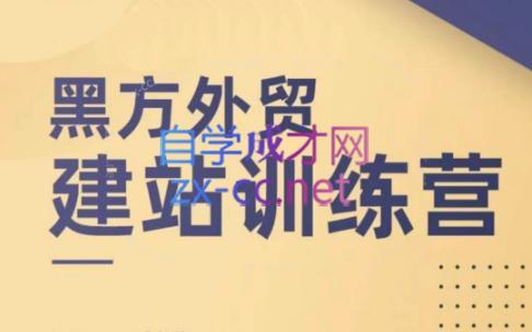 黑方老师·谷歌B端独立站建站推广 - 小毅网创-小毅网创