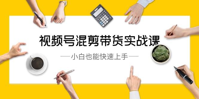 视频号混剪带货实战课，小白也能快速上手（10节课） - 小毅网创-小毅网创
