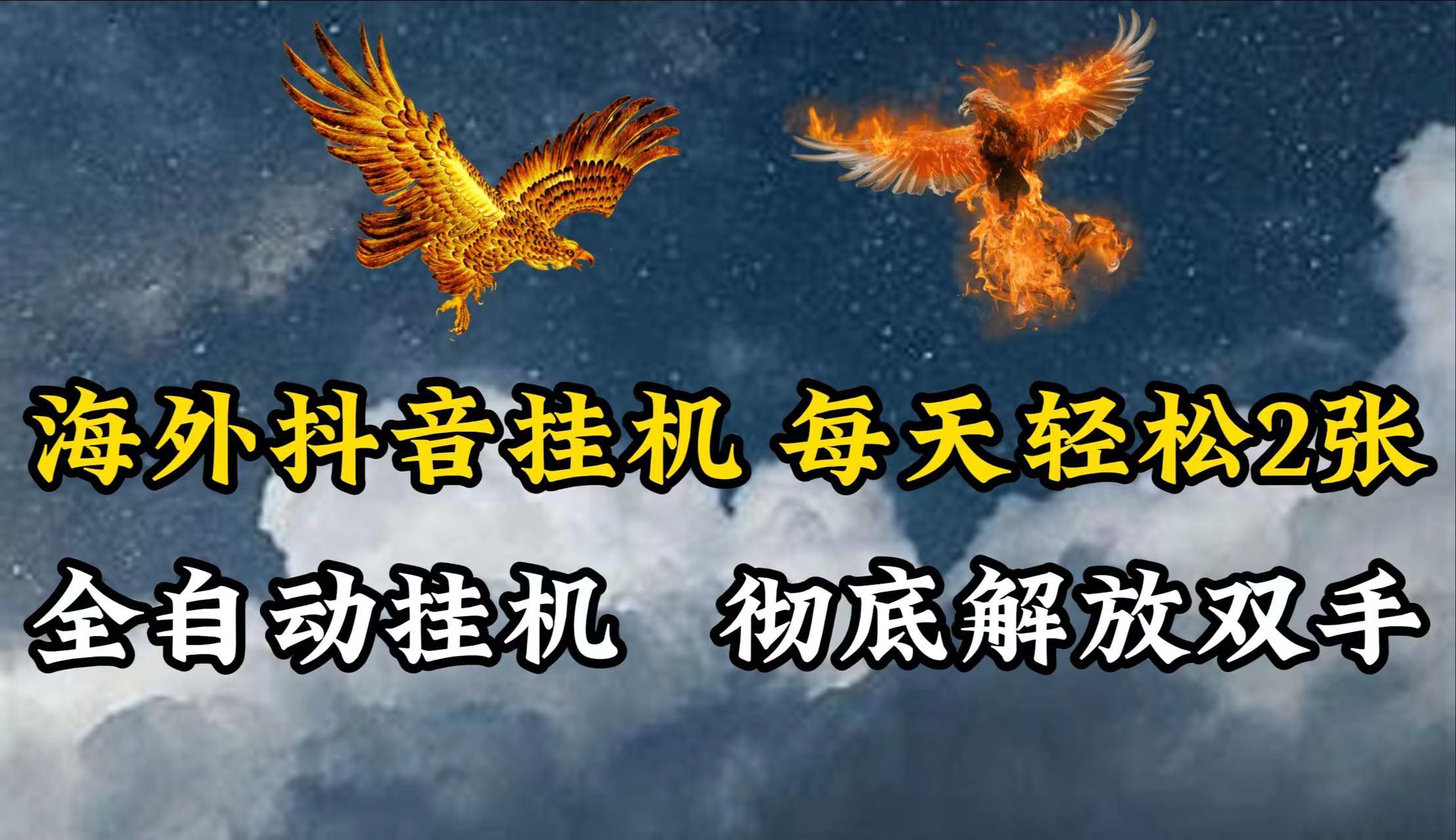 海外抖音挂机，每天轻松2张，全自动挂机，彻底解放双手！ - 小毅网创-小毅网创