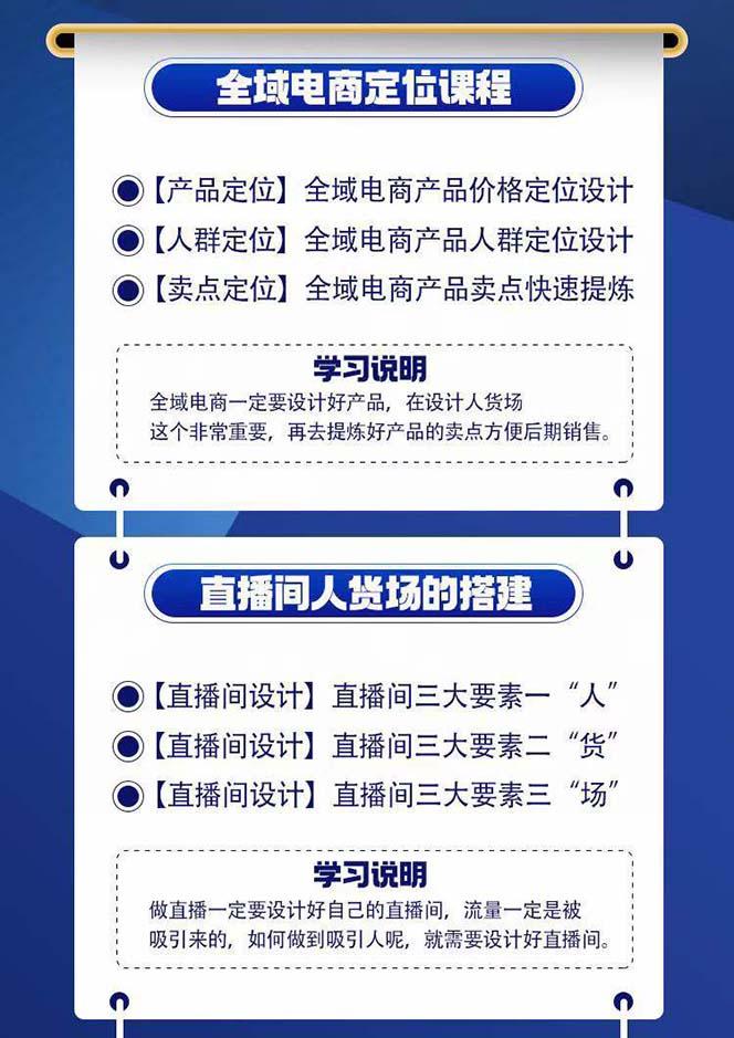 图片[4]-全域电商-粗暴玩法课：10亿销售经验干货分享！定位/免费起号/千川投流 - 小毅网创-小毅网创