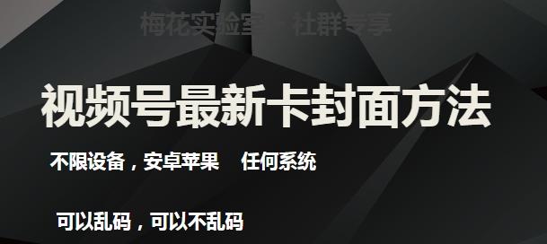 梅花实验室社群最新卡封面玩法3.0，不限设备，安卓苹果任何系统 - 小毅网创-小毅网创