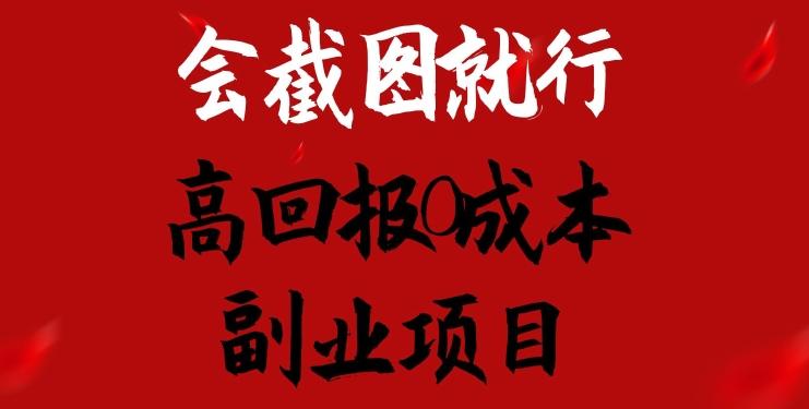 会截图就行，高回报0成本副业项目，卖离婚模板一天1.5k+【揭秘】 - 小毅网创-小毅网创
