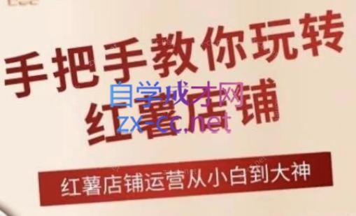 海燕老师·2024手把手教你玩转红薯店铺 - 小毅网创-小毅网创