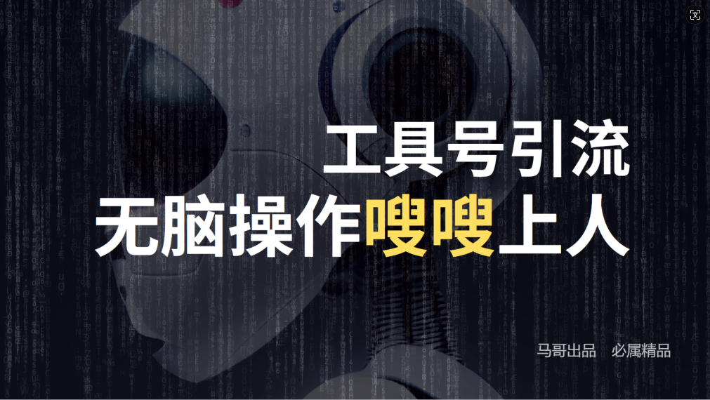 24年抖音最新工具号日引流300+创业粉，日入5000+ - 小毅网创-小毅网创
