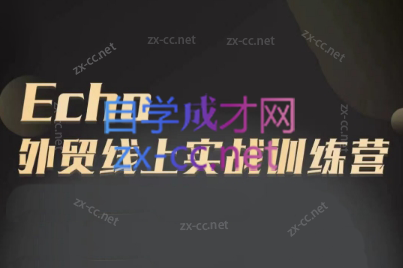 Echo老师·外贸线上实战训练营 - 小毅网创-小毅网创