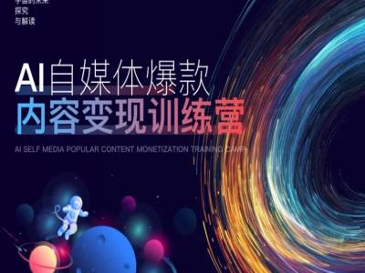 AI自媒体爆款内容变现训练营，20%底层逻辑，60%实操方法，20%案例拆解(即学即用) - 小毅网创-小毅网创
