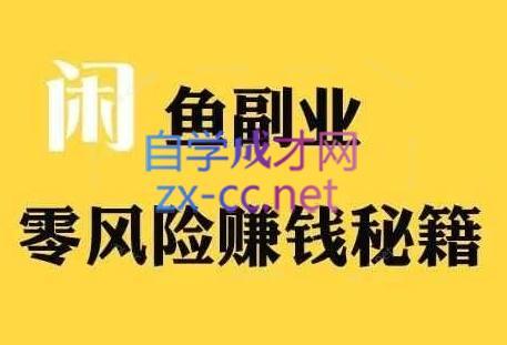 铁逸潇老师·闲鱼电商新手运营教程 - 小毅网创-小毅网创