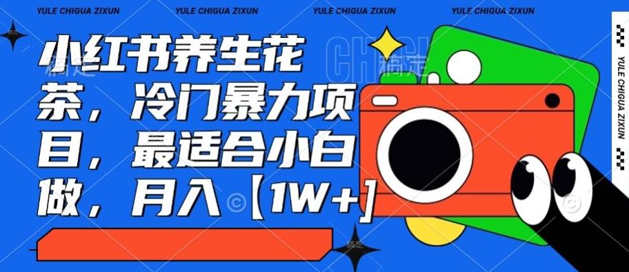 小红书养生花茶，冷门暴力项目，最适合小白做，月入【1W+】 - 小毅网创-小毅网创