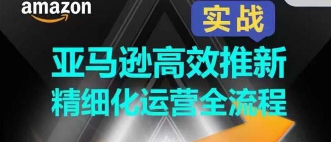 亚马逊高效推新精细化运营全流程，全方位、快速拉升产品排名和销量! - 小毅网创-小毅网创
