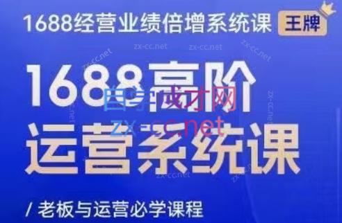 林一电商圈子·1688高阶运营系统课 - 小毅网创-小毅网创