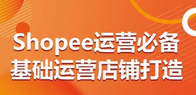 Shopee运营必备基础运营店铺打造，多层次的教你从0-1运营店铺 - 小毅网创-小毅网创