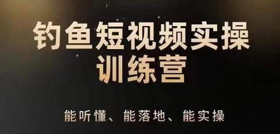 0基础学习钓鱼短视频系统运营实操技巧，钓鱼再到系统性讲解定位ip策划技巧 - 小毅网创-小毅网创