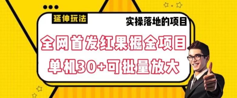 全网首发红果免费短剧掘金项目，单机30+可批量放大【揭秘】 - 小毅网创-小毅网创