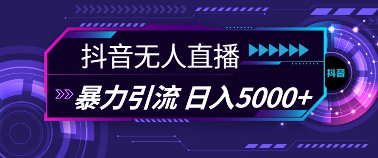 抖音快手视频号全平台通用无人直播引流法，利用图片模板和语音话术，暴力日引流100+创业粉【揭秘】 - 小毅网创-小毅网创