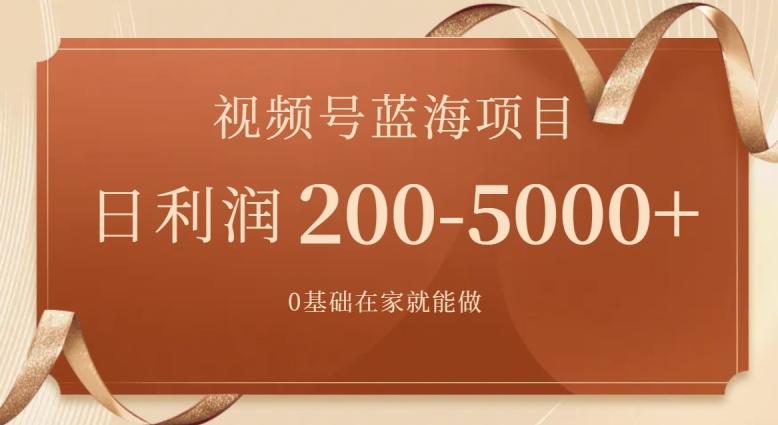 外边收费699视频号项目，最新玩法，简单好操作，一人可做，日四位数 - 小毅网创-小毅网创