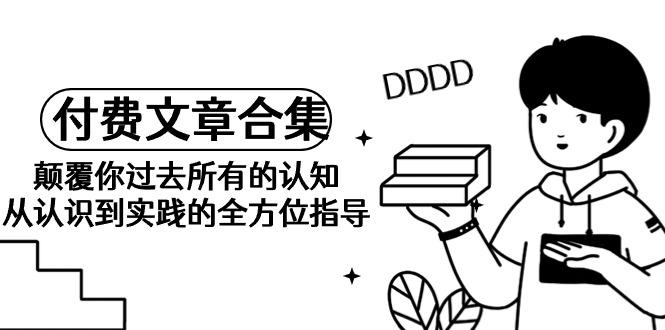 (9646期)《某公众号付费文章合集》颠覆你过去所有的认知 从认识到实践的全方位指导 - 小毅网创-小毅网创