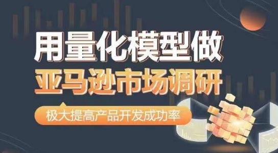 用量化模型做亚马逊市场调研，从数据出发，更高效更准确做判断，极大提高产品开发成功率 - 小毅网创-小毅网创