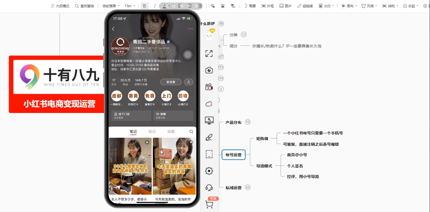 十有八九学院·新手如何从0-1玩转红薯店铺 - 小毅网创-小毅网创