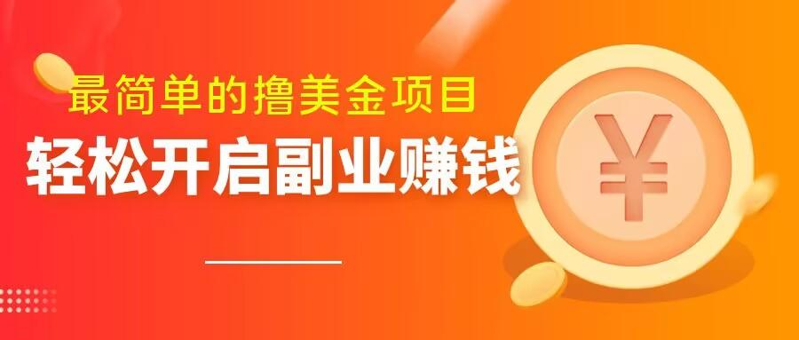 最简单无脑的撸美金项目，操作简单会打字就行，迅速上车【揭秘】 - 小毅网创-小毅网创